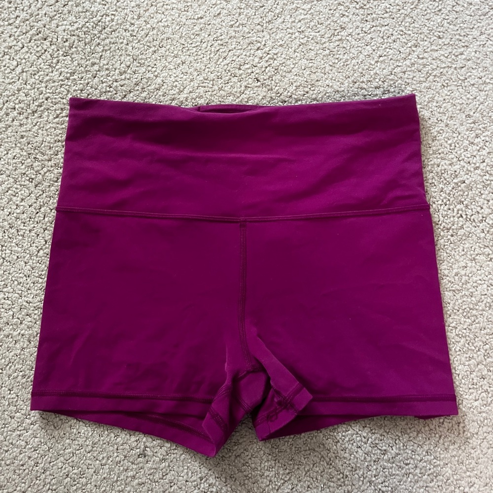 Athleta Women's Purple Spandex Shorts